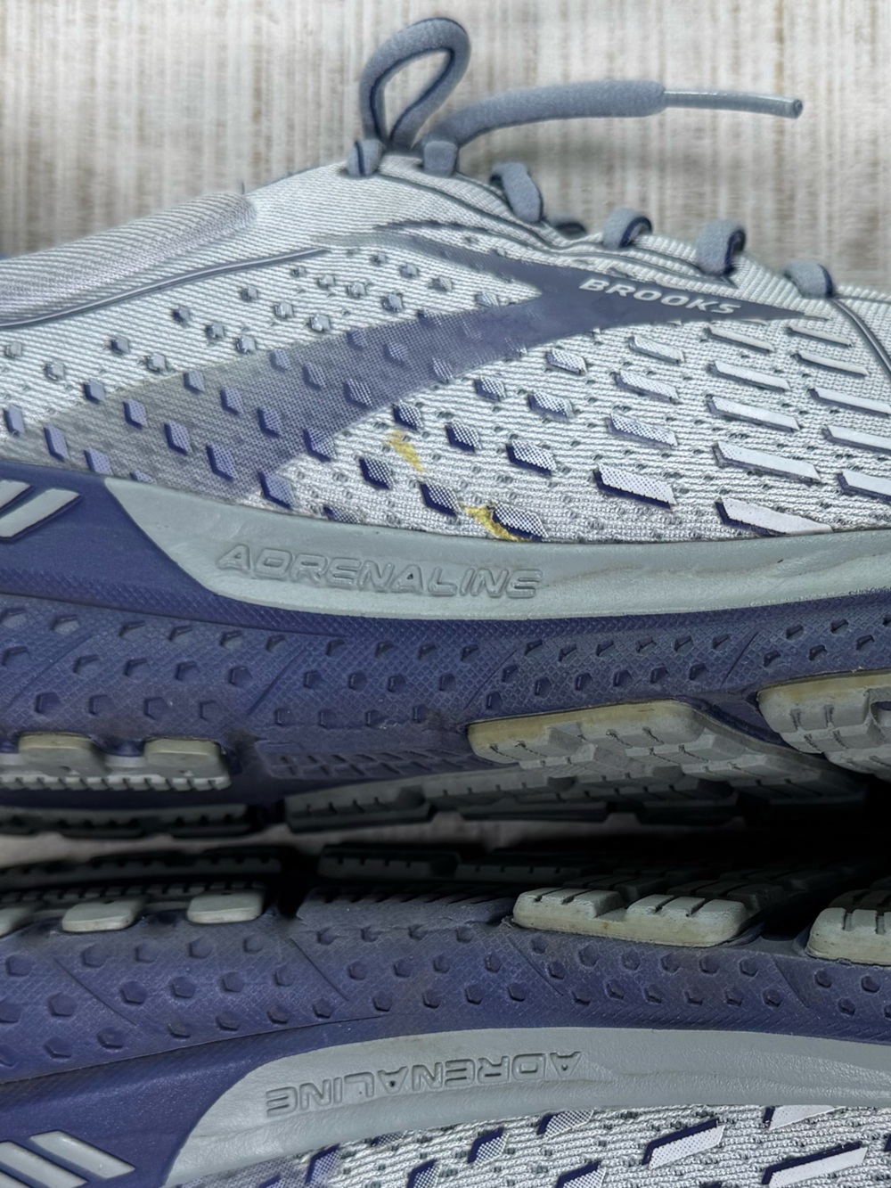 Brooks Glycerin GTS 19 Running Shoes Gray Blue Men's Size 11 - Picture 12 of 12